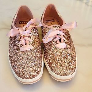 Keds x kate spade new york glitter sneakers